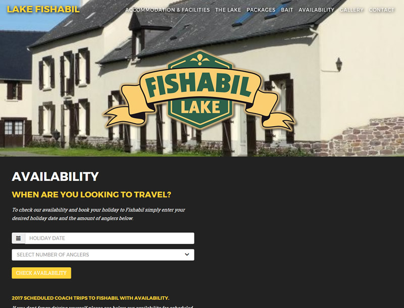 Chelmsford Essex Web Design - Lake Fishabil